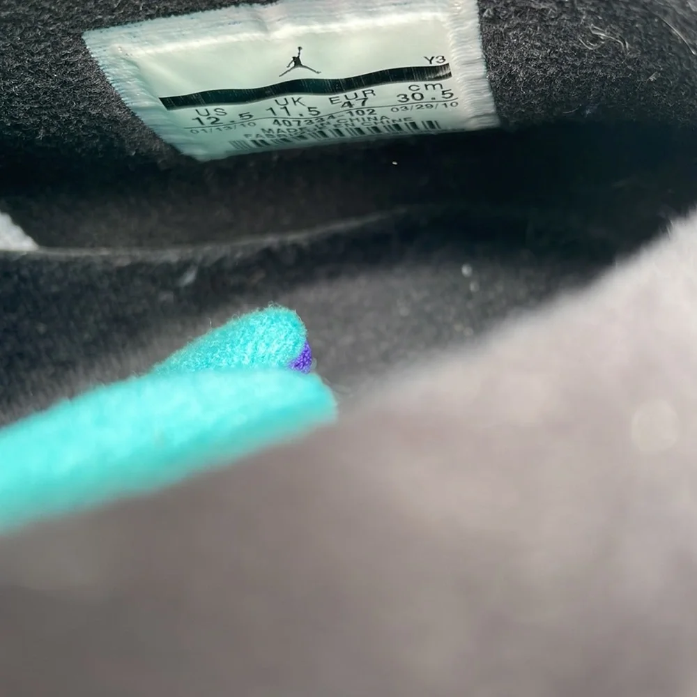 Nike Air Jordan Fusion AJF AJF5 Grape Retro AF1 Air Force 1 - Picture 5 of 8